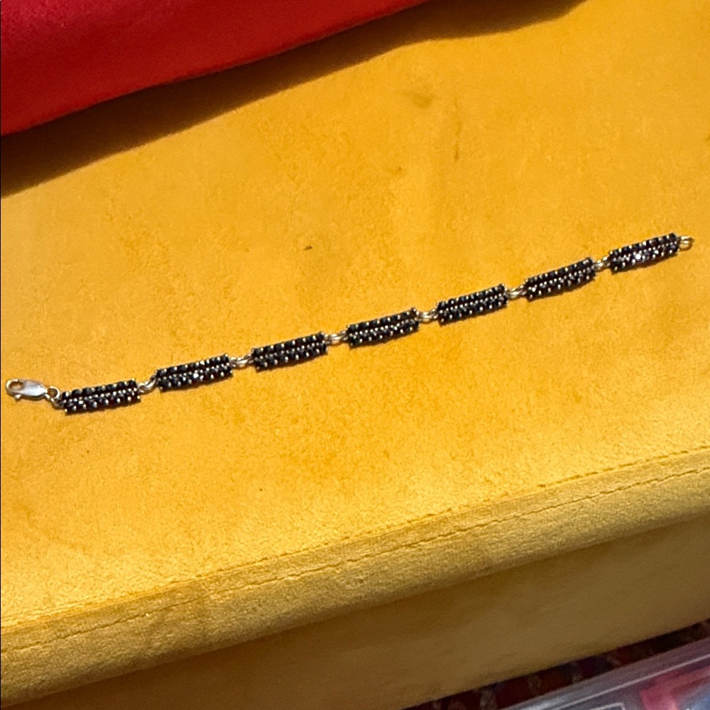 Elegant RUBY STERLING SILVER Bracelet